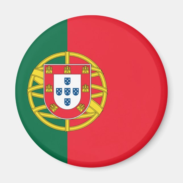 Flagge Portugals Magnet (Vorne)