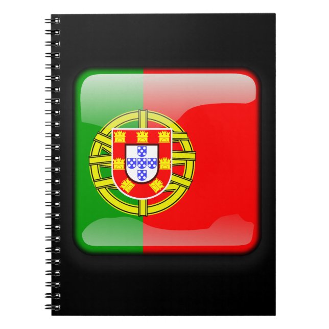 Flagge Portugals Notizblock (Vorderseite)