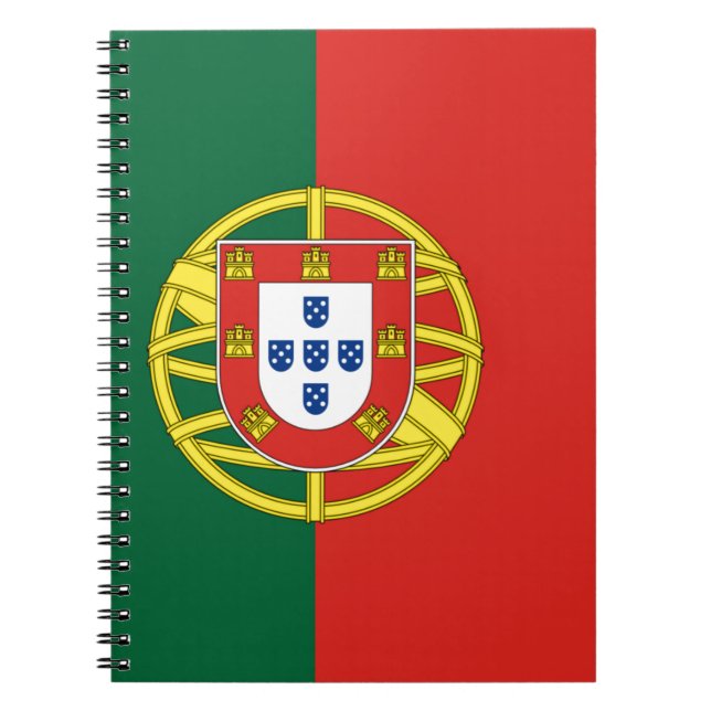 Flagge Portugals Notizblock (Vorderseite)