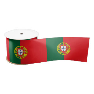 Flagge Portugals Satinband
