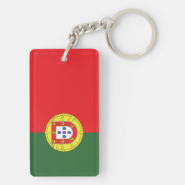 Flagge Portugals Schlüsselanhänger