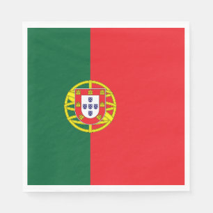 Flagge Portugals Serviette