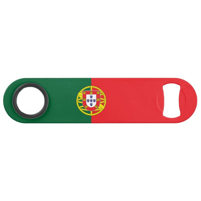 Flagge Portugals Speed Flaschenöffner (Vorderseite (Horizontal))