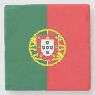 Flagge Portugals Steinuntersetzer