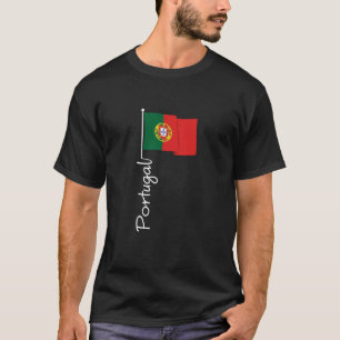 Flagge Portugiesische Patriotische Reise T-Shirt