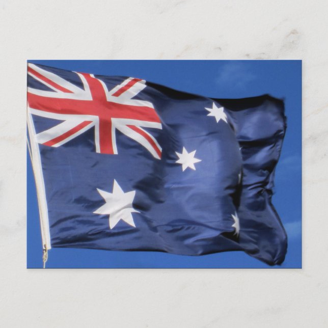 Flagge Postkarte (Vorderseite)