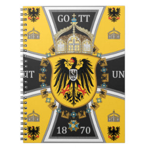 Flagge Preußen Keiser Notizblock