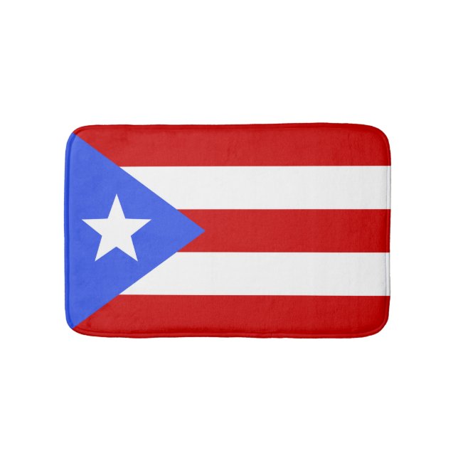 Flagge Puerto Rico Badematte (Vorderseite)