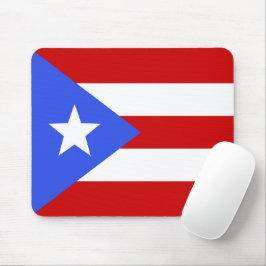 Flagge Puerto Rico Mousepad