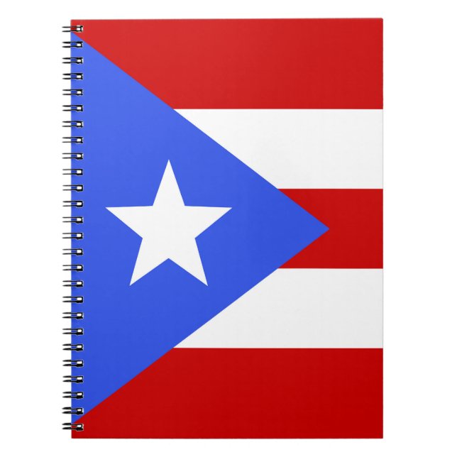 Flagge Puerto Rico Notizblock (Vorderseite)