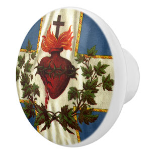 Flagge Québec alt Carillon Sacré-Cœur Keramikknauf