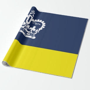 Flagge Regina (Saskatchewan, Kanada) Geschenkpapier