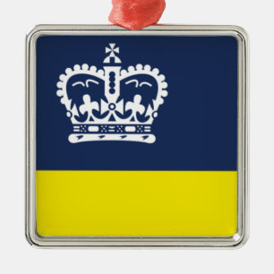 Flagge Regina (Saskatchewan, Kanada) Ornament Aus Metall