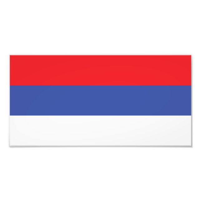 Flagge Republika Srpska Fotodruck (Vorne)