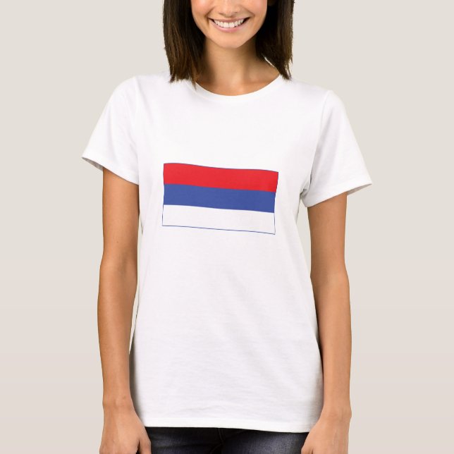 Flagge Republika Srpska T-Shirt (Vorderseite)