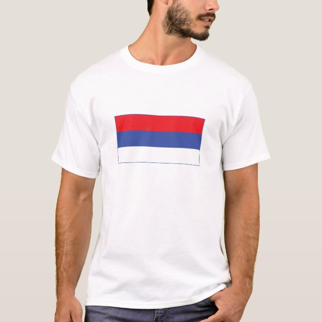 Flagge Republika Srpska T-Shirt (Vorderseite)
