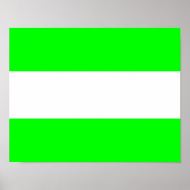 Flagge Rotterdams Poster (Vorne)