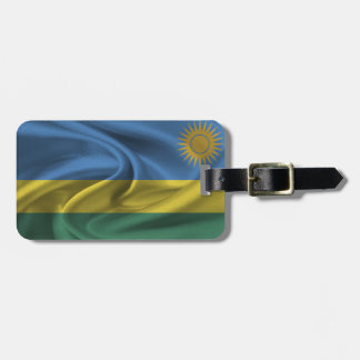 Flagge Ruandas Gepäckanhänger