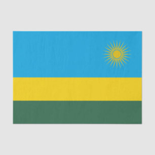 Flagge Ruandas Seidenpapier