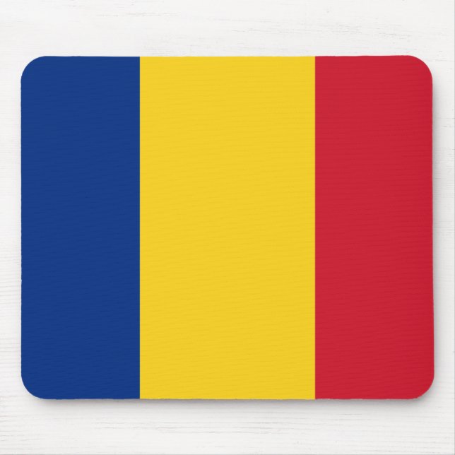 Flagge Rumäniens Mousepad (Vorne)