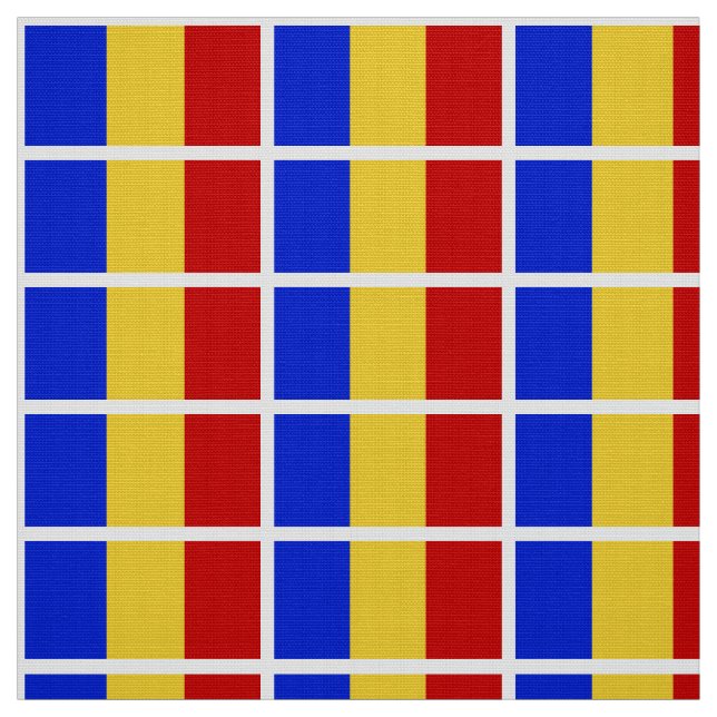 Flagge Rumäniens Stoff (Muster)