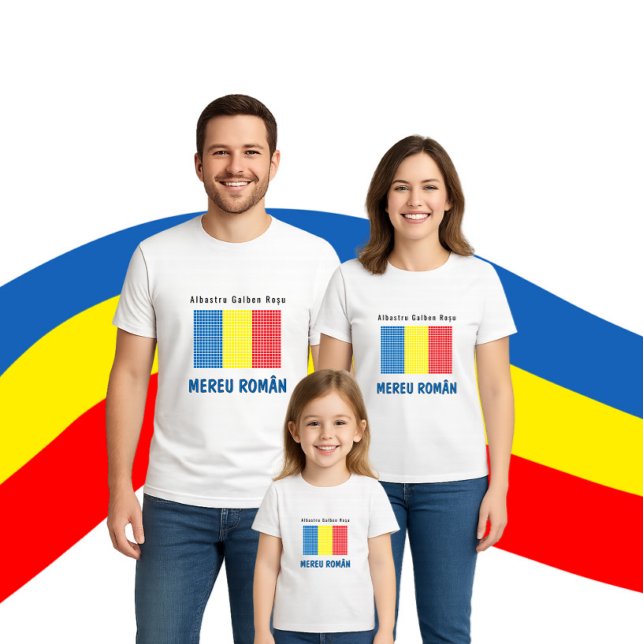 Flagge Rumäniens T-Shirt (Von Creator hochgeladen)