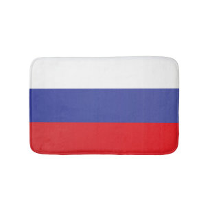 Flagge Russlands Badematte