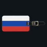 Flagge Russlands Gepäckanhänger<br><div class="desc">Flagge Russlands</div>