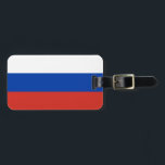 Flagge Russlands Gepäckanhänger<br><div class="desc">Flagge Russlands</div>
