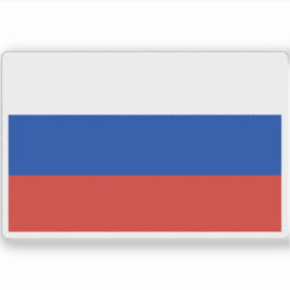 Flagge Russlands (Russische Föderation) Aufkleber