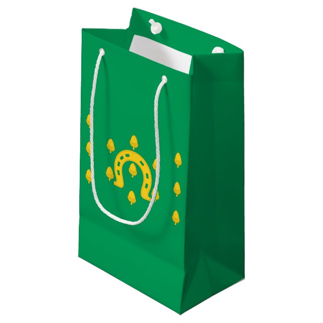 Flagge Rutlands kleine Geschenktasche Kleine Geschenktüte (Vorderseite Schrägansicht)