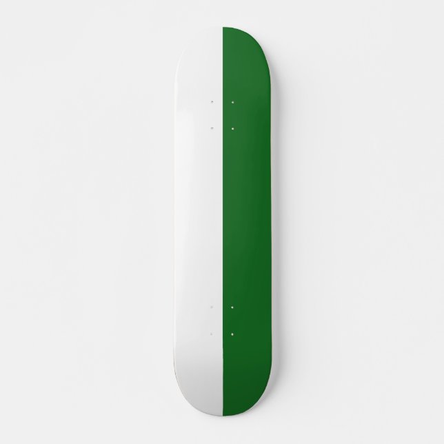 Flagge Sachsen Skateboard (Vorne)