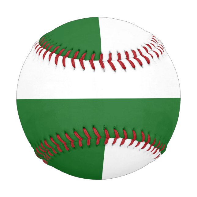 Flagge Sachsens (deutscher Staat) Baseball (Vorderseite)