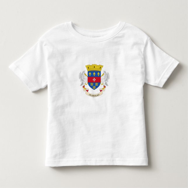 Flagge Saint Barthélemy Kleinkind T-shirt (Vorderseite)