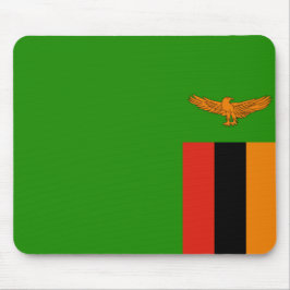 Flagge Sambias Mousepad