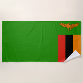 Flagge Sambias Strandtuch