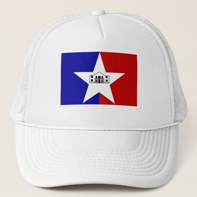 Flagge San Antonio Truckerkappe (Vorderseite)