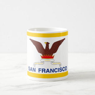 Flagge San Francisco Kaffeetasse