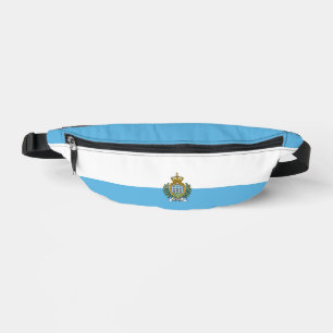 Flagge San Marino Bauchtasche