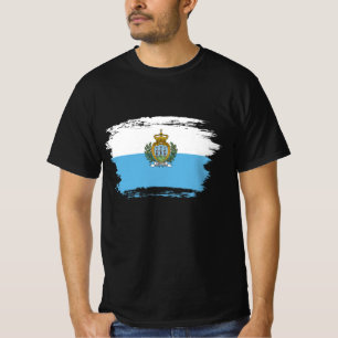 Flagge San Marino T-Shirt