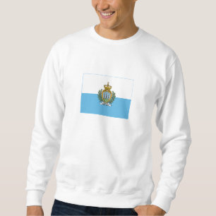 Flagge San Marinos Sweatshirt