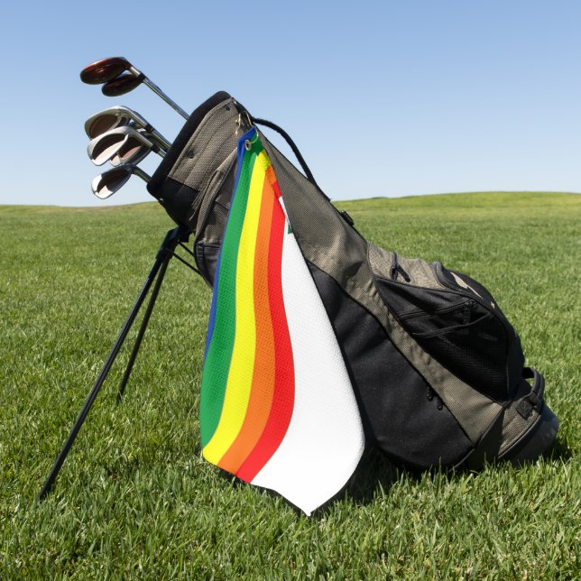 Flagge Santa Cruz (Kalifornien) Landkreis Golfhandtuch (Gras)