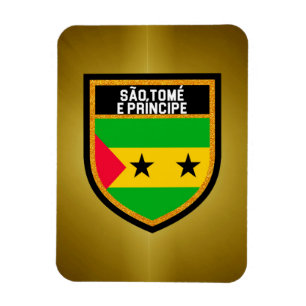 Flagge São Tomé und Príncipe Magnet