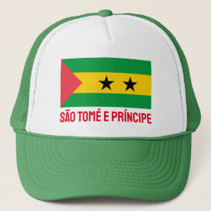 Flagge São Tomé und Príncipe Truckerkappe