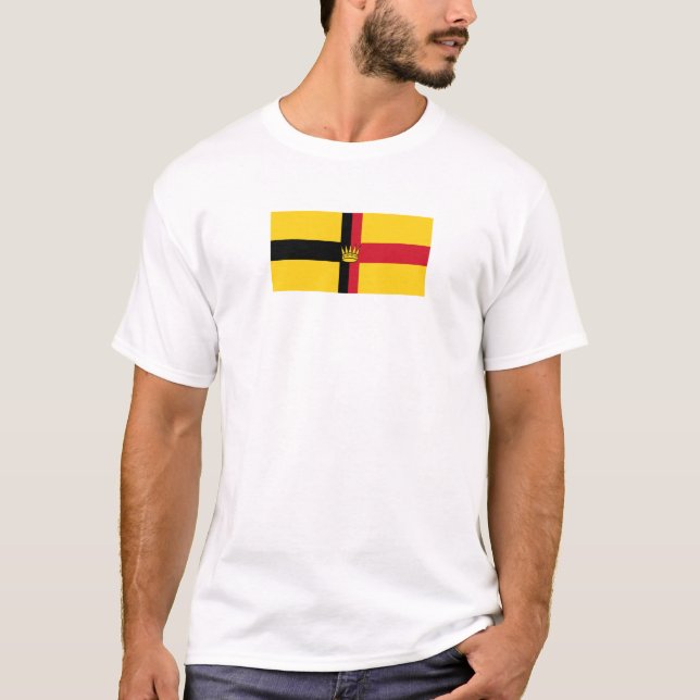 Flagge Sarawaks 1870 T-Shirt (Vorderseite)