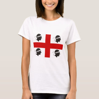 Flagge Sardiniens, Italien T-Shirt