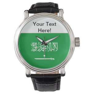 Flagge Saudi-Arabiens Armbanduhr