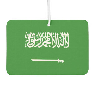 Flagge Saudi-Arabiens Autolufterfrischer