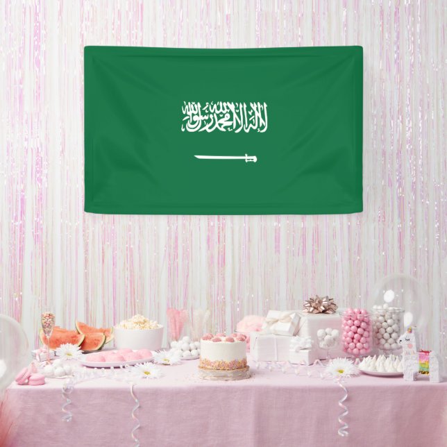 Flagge Saudi-Arabiens Banner (Party)