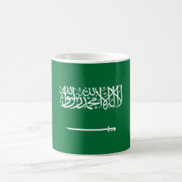 Flagge Saudi-Arabiens Kaffeetasse